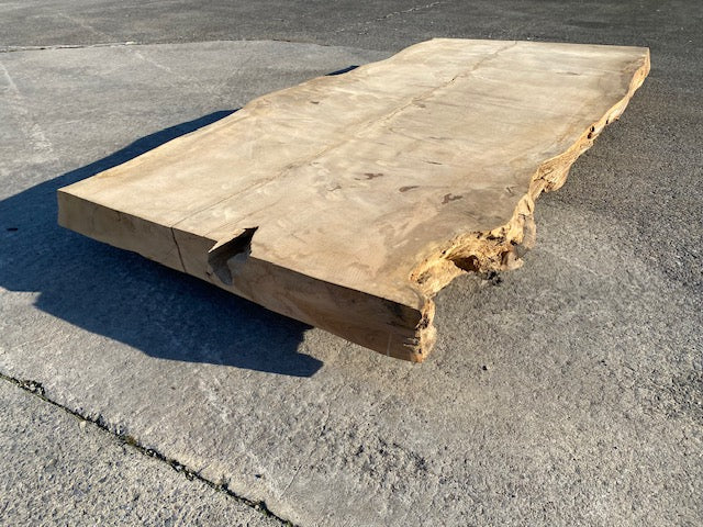 Cedar Live Edge Slab – 2870 x 1270 x 120 mm – Sanded