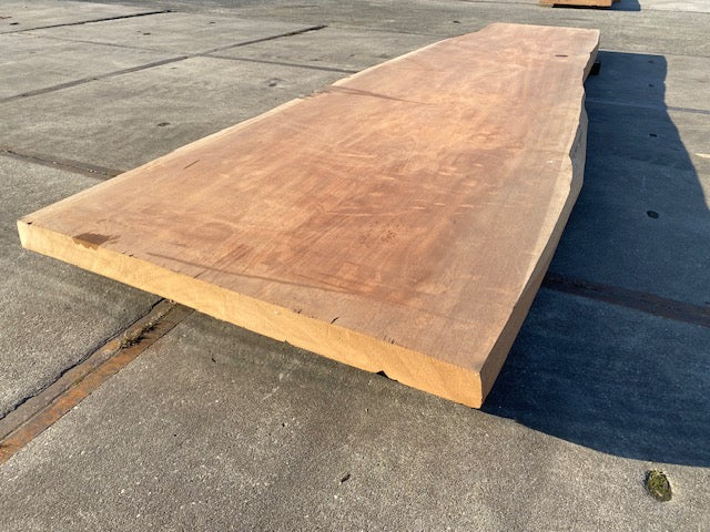 Afrormosia Log Board – 4280 x 1060 x 80 mm – Sanded