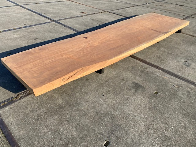 Afrormosia Log Board – 4280 x 1060 x 80 mm – Sanded