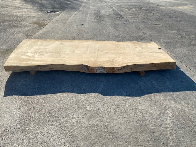 Cedar Live Edge Slab –  2870 x 1270 x 120 mm – Sanded